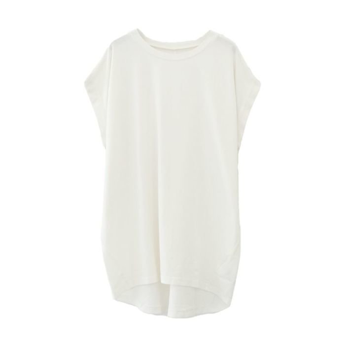 【アクアガレージ/aquagarage】のフレンチスリーブチュニックカットソー インテリア・キッズ・メンズ・レディースファッション・服の通販 founy(ファニー) https://founy.com/ ファッション Fashion レディースファッション Fashion for Women トップス・カットソー Cut & Sew Tops カットソー・ベーシックTシャツ Cut-and-Sewn Tops / Stretch Tees & Basics 送料無料 Free Shipping チュニック Tunic, Long Top バランス Balance, Style Balance プチプライス・低価格 Affordable / Budget Price 夏 Summer 春 Spring 秋 Autumn |ID: prp329100004022058 ipo3291000000026680946