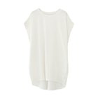 【アクアガレージ/aquagarage】のフレンチスリーブチュニックカットソー オフホワイト|ID: prp329100004022058 ipo3291000000026680947