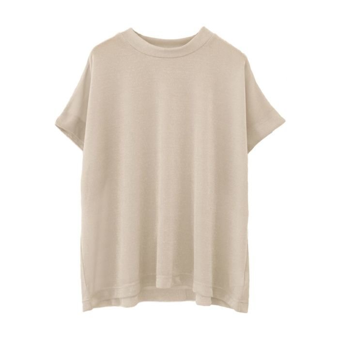 【アクアガレージ/aquagarage】のラメフレンチスリーブカットソー インテリア・キッズ・メンズ・レディースファッション・服の通販 founy(ファニー) https://founy.com/ ファッション Fashion レディースファッション Fashion for Women トップス・カットソー Cut & Sew Tops カットソー・ベーシックTシャツ Cut-and-Sewn Tops / Stretch Tees & Basics 送料無料 Free Shipping シンプル Simple, Minimal チュニック Tunic, Long Top トレンド Trend, Trending Now プチプライス・低価格 Affordable / Budget Price 夏 Summer 春 Spring 秋 Autumn |ID: prp329100004042554 ipo3291000000027007552