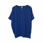 【アクアガレージ/aquagarage】の接触冷感ウエストシャーリングトップス|細見え×快適|春夏秋の体型カバーに最適| ブルー|ID: prp329100004047919 ipo3291000000032552183