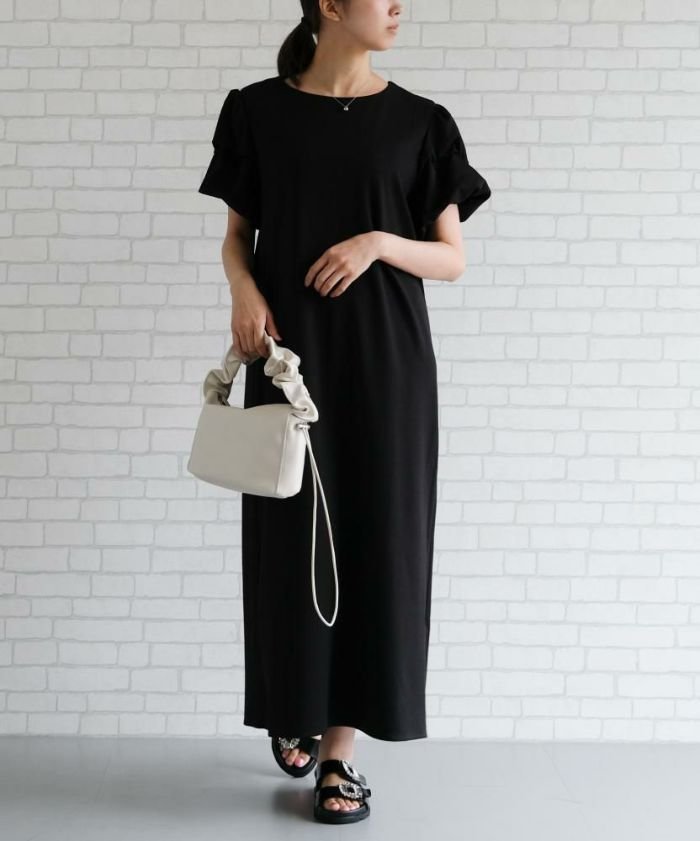 【アクアガレージ/aquagarage】の【最終値下げ価格】ボリューム袖ワンピース 人気、トレンドファッション・服の通販 founy(ファニー) 　ファッション　Fashion　レディースファッション　Fashion for Women　ワンピース　Dresses　フリル　Frill, Ruffle　プチプライス・低価格　Affordable / Budget Price　マキシ　Maxi, Full Length　ロング　Long, Long-Length　 other-1|ID: prp329100004061187 ipo3291000000035708549