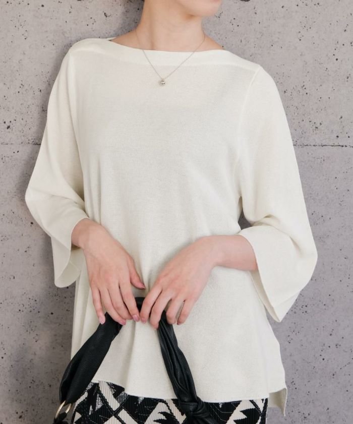 【アクアガレージ/aquagarage】のオーバーサイズサマーニットトップス インテリア・キッズ・メンズ・レディースファッション・服の通販 founy(ファニー) https://founy.com/ ファッション Fashion レディースファッション Fashion for Women トップス・カットソー Cut & Sew Tops ニット Knit Tops & Sweaters 送料無料 Free Shipping セーター Sweater, Knitwear プチプライス・低価格 Affordable / Budget Price |ID: prp329100004085525 ipo3291000000035708608