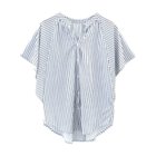 【アクアガレージ/aquagarage】のさらっと涼しいブラウス ブルー:ストライプ|ID: prp329100004112463 ipo3291000000028012257