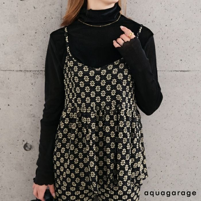 【アクアガレージ/aquagarage】の【セットアップ可】花柄ジャガードビスチェ インテリア・キッズ・メンズ・レディースファッション・服の通販 founy(ファニー) https://founy.com/ ファッション Fashion レディースファッション Fashion for Women トップス・カットソー Cut & Sew Tops ビスチェ Bustiers & Corset Tops / Layered Bustier Style 花柄・フラワープリント・モチーフ Floral Prints & Motifs / Flower Pattern Tops 送料無料 Free Shipping セットアップ Set-Up, Coordinated Outfit プチプライス・低価格 Affordable / Budget Price |ID: prp329100004129365 ipo3291000000034094579