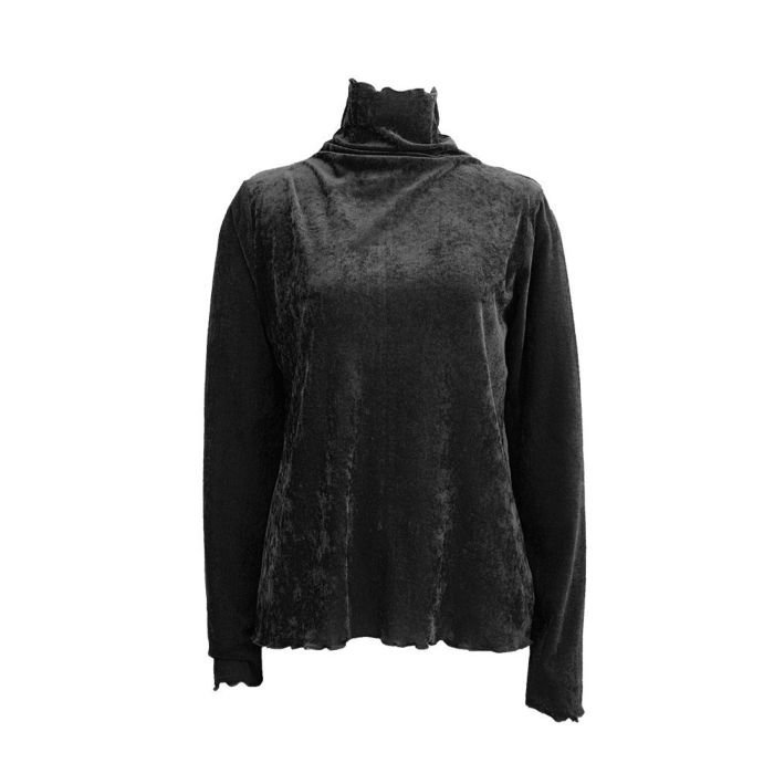 【アクアガレージ/aquagarage】のベロアシアートップス インテリア・キッズ・メンズ・レディースファッション・服の通販 founy(ファニー) 　ファッション　Fashion　レディースファッション　WOMEN　トップス・カットソー　Tops/Tshirt　ベロア　Velour　送料無料　Free Shipping　トレンド　Trend　プチプライス・低価格　Affordable　ベーシック　Basic　エレガント 上品　Elegant　夏　Summer　春　Spring　秋　Autumn/Fall　ブラック|ID: prp329100004139883 ipo3291000000028382183