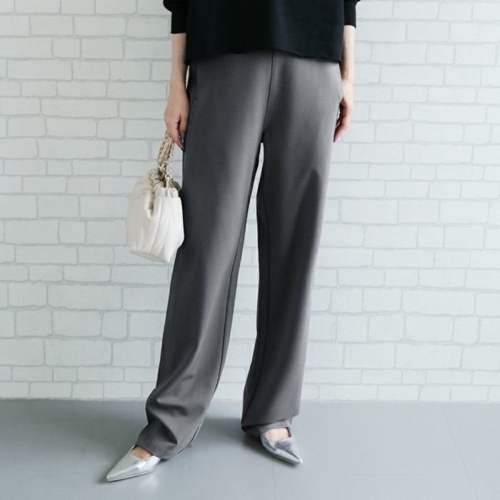 【アクアガレージ/aquagarage】のストレッチカーブワイドパンツ 人気、トレンドファッション・服の通販 founy(ファニー) 　ファッション　Fashion　レディースファッション　Fashion for Women　パンツ　Pants & Trousers　送料無料　Free Shipping　なめらか　Smooth, Silky Texture　ストレッチ　Stretch, Stretchy Fabric　フロント　Front, Front Design　プチプライス・低価格　Affordable / Budget Price　ポケット　Pocket, Pocket Detail　冬　Winter / This Winter　夏　Summer　春　Spring　楽ちん　Easy Fit, Comfortable　秋　Autumn　 other-1|ID: prp329100004140793 ipo3291000000035648065