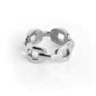 【アクアガレージ/aquagarage】のステンレスチェーンデザインリング シルバー|ID: prp329100004143154 ipo3291000000028458432
