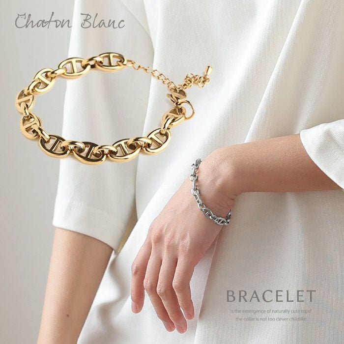 【アクアガレージ/aquagarage】のステンレスアンカーチェーンブレスレット 316Lステンレス 金属アレルギー対応 人気、トレンドファッション・服の通販 founy(ファニー) 　ファッション　Fashion　レディースファッション　Fashion for Women　ジュエリー　Jewelry　チェーン＆カフブレスレット　Cuff & Chain Bracelets　送料無料　Free Shipping　アクセサリー　Fashion Accessories　チェーン　Chain, Chain Strap　バランス　Balance, Style Balance　ブレスレット　Bracelet, Wristband　プチプライス・低価格　Affordable / Budget Price　 other-1|ID: prp329100004160318 ipo3291000000036048229