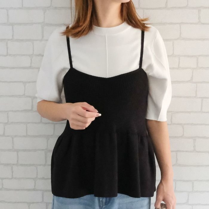 【アクアガレージ/aquagarage】のペプラムニットビスチェ 春 インテリア・キッズ・メンズ・レディースファッション・服の通販 founy(ファニー) https://founy.com/ ファッション Fashion レディースファッション Fashion for Women トップス・カットソー Cut & Sew Tops ニット Knit Tops & Sweaters ビスチェ Bustiers & Corset Tops / Layered Bustier Style 送料無料 Free Shipping プチプライス・低価格 Affordable / Budget Price ペプラム Peplum, Flared Hem 冬 Winter / This Winter 春 Spring 秋 Autumn |ID: prp329100004176279 ipo3291000000035708162