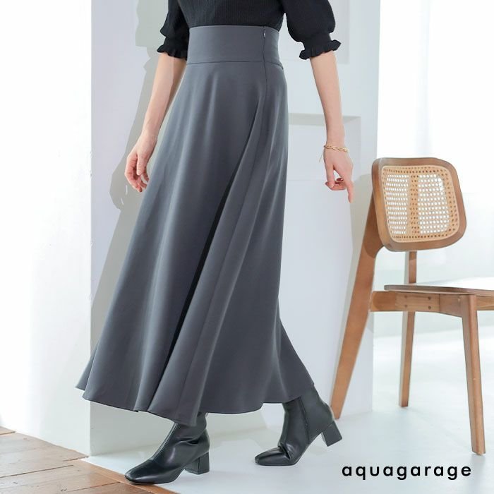 【アクアガレージ/aquagarage】のジョーゼットハイウエストボリュームフレアスカート 人気、トレンドファッション・服の通販 founy(ファニー) ファッション Fashion レディースファッション Fashion for Women スカート Skirts Aライン・フレアスカート A-Line & Flared Skirts 送料無料 Free Shipping プチプライス・低価格 Affordable / Budget Price マキシ Maxi, Full Length ロング Long, Long-Length other-1|ID: prp329100004186689 ipo3291000000034094502