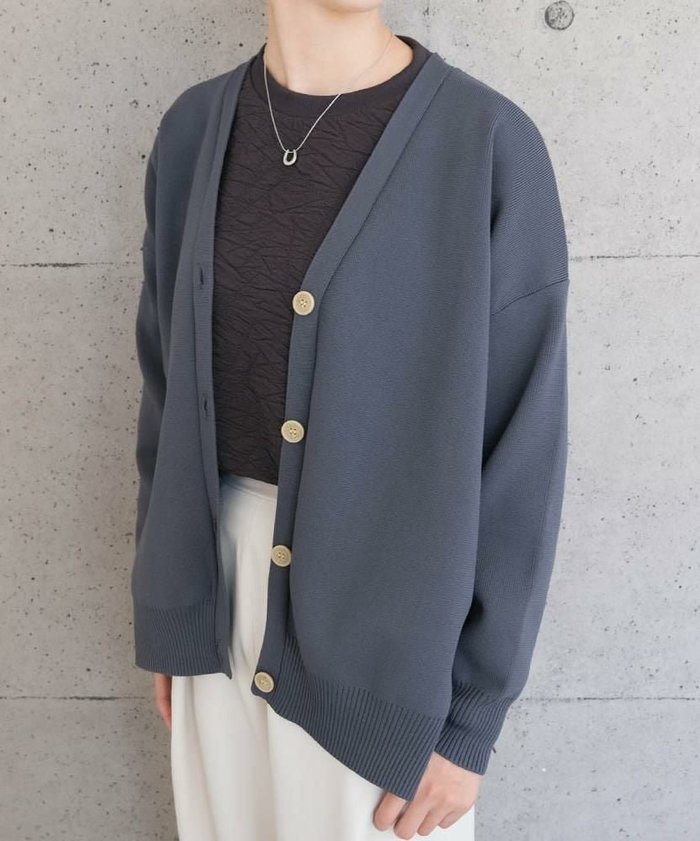 【アクアガレージ/aquagarage】の【セットアップ可】 スポンジニットカーディガン インテリア・キッズ・メンズ・レディースファッション・服の通販 founy(ファニー) https://founy.com/ ファッション Fashion レディースファッション Fashion for Women トップス・カットソー Cut & Sew Tops ニット Knit Tops & Sweaters カーディガン・羽織り Layered Style Cardigans セットアップ Matching Sets レディーストップス・ブラウス Tops & Blouses / Assorted Women's Tops カーディガン Cardigan, Knitwear セットアップ Set-Up, Coordinated Outfit トレンド Trend, Trending Now プチプライス・低価格 Affordable / Budget Price リラックス Relax, Relaxed Fit ロング Long, Long-Length エレガント 上品 Elegant 夏 Summer 春 Spring 秋 Autumn |ID: prp329100004205999 ipo3291000000035839113