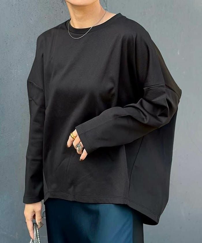 【アクアガレージ/aquagarage】の【セットアップ可】裏起毛コクーンカットソー 人気、トレンドファッション・服の通販 founy(ファニー) ファッション Fashion レディースファッション Fashion for Women トップス・カットソー Cut & Sew Tops シャツ・ブラウス・オフィスカジュアル Elegant Blouses & Button-Ups ロングTシャツ・Tシャツ Longline T-Shirts & Tees カットソー・ベーシックTシャツ Cut-and-Sewn Tops / Stretch Tees & Basics セットアップ Matching Sets レディーストップス・ブラウス Tops & Blouses / Assorted Women's Tops 送料無料 Free Shipping カットソー Cut and Sewn Top シンプル Simple, Minimal セットアップ Set-Up, Coordinated Outfit プチプライス・低価格 Affordable / Budget Price リラックス Relax, Relaxed Fit other-1|ID: prp329100004237785 ipo3291000000035808532