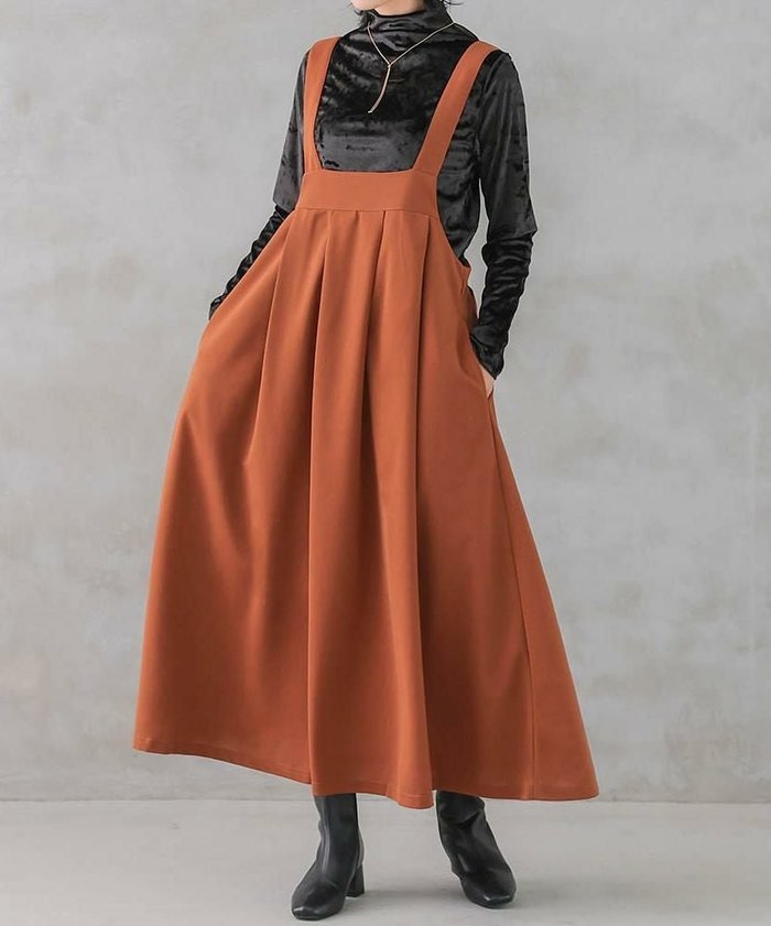 【アクアガレージ/aquagarage】の【最終値下げ価格】梨地タックワンピース インテリア・キッズ・メンズ・レディースファッション・服の通販 founy(ファニー) https://founy.com/ ファッション Fashion レディースファッション Fashion for Women ワンピース Dresses シンプル Simple, Minimal スリーブ Sleeve, Long Sleeve / Short Sleeve フレア Flare, Flared プチプライス・低価格 Affordable / Budget Price マキシ Maxi, Full Length リブニット Rib Knit, Ribbed Knit ロング Long, Long-Length エレガント 上品 Elegant |ID: prp329100004255172 ipo3291000000036302138