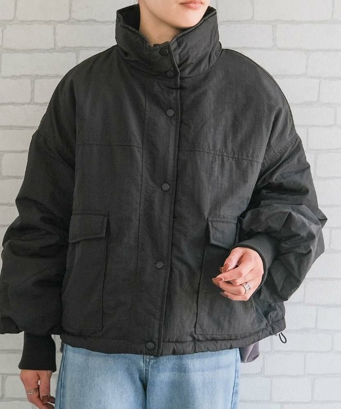 【アクアガレージ/aquagarage】のミリタリー裾ドロストブルゾン インテリア・キッズ・メンズ・レディースファッション・服の通販 founy(ファニー) https://founy.com/ ファッション Fashion レディースファッション Fashion for Women アウター Coat / Outerwear Collection コート・ロングコート・ピーコート Long Coats, Peacoats & More ブルゾンジャケット・スポーティアウター Blouson Jackets アウトドア Outdoor Clothing プチプライス・低価格 Affordable / Budget Price ミリタリー Military, Army Style 軽量 Lightweight, Ultra Light |ID: prp329100004291344 ipo3291000000036276282