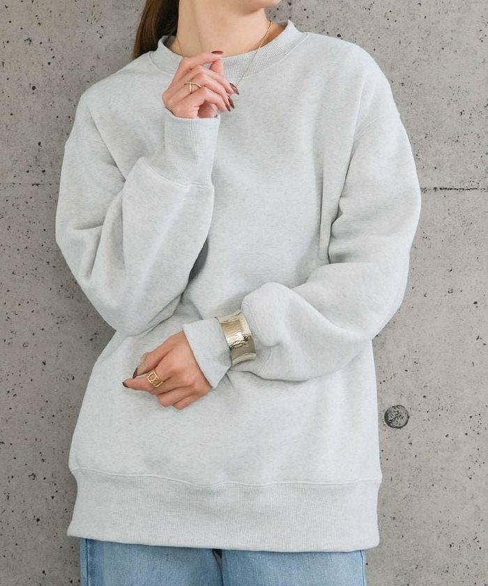 【アクアガレージ/aquagarage】のヘビーウエイト裏起毛オーバーサイズクルーネックトレーナー インテリア・キッズ・メンズ・レディースファッション・服の通販 founy(ファニー) https://founy.com/ ファッション Fashion レディースファッション Fashion for Women トップス・カットソー Cut & Sew Tops レディースパーカー・カジュアルフーディー Casual Hoodies & Sweatshirts スウェット・クルーネックトップス Sweatshirts & Crewnecks / Relaxed Fit Sweat Tops シンプル Simple, Minimal ストレッチ Stretch, Stretchy Fabric プチプライス・低価格 Affordable / Budget Price 冬 Winter / This Winter 秋 Autumn |ID: prp329100004295120 ipo3291000000036276283
