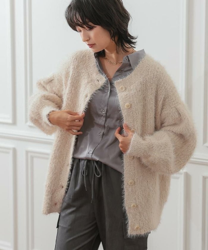 【アクアガレージ/aquagarage】の【最終値下げ価格】ネップ入りシャギーヤーン起毛カーディガン インテリア・キッズ・メンズ・レディースファッション・服の通販 founy(ファニー) https://founy.com/ ファッション Fashion レディースファッション Fashion for Women トップス・カットソー Cut & Sew Tops カーディガン・羽織り Layered Style Cardigans カーディガン Cardigan, Knitwear ネップ Nepp, Slub Yarn プチプライス・低価格 Affordable / Budget Price |ID: prp329100004335486 ipo3291000000036307875