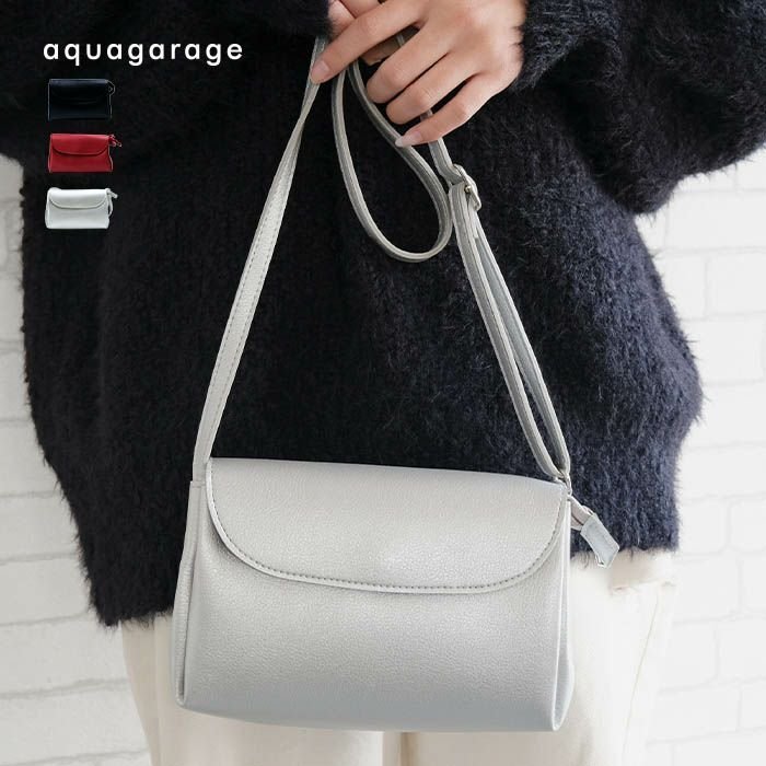 【アクアガレージ/aquagarage】のフラップミニショルダーバッグ 人気、トレンドファッション・服の通販 founy(ファニー) ファッション Fashion レディースファッション Fashion for Women バッグ Bags プチプライス・低価格 Affordable / Budget Price 軽量 Lightweight, Ultra Light other-1|ID: prp329100004337989 ipo3291000000034106146