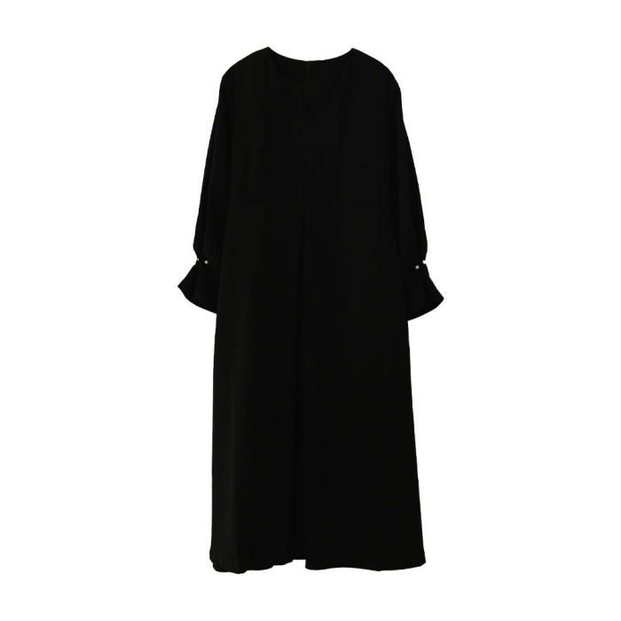 【アクアガレージ/aquagarage】のキーネックワンピース インテリア・キッズ・メンズ・レディースファッション・服の通販 founy(ファニー) https://founy.com/ ファッション Fashion レディースファッション Fashion for Women ワンピース Dresses 送料無料 Free Shipping ジョーゼット Georgette, Semi-Sheer Fabric プチプライス・低価格 Affordable / Budget Price マキシ Maxi, Full Length ロング Long, Long-Length |ID: prp329100004356663 ipo3291000000030444419