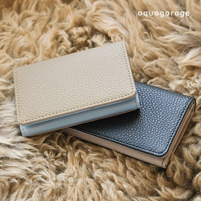 【アクアガレージ/aquagarage】のバイカラー名刺ケース 人気、トレンドファッション・服の通販 founy(ファニー) ファッション Fashion レディースファッション Fashion for Women ミニ財布・二つ折り財布 Wallets & Card Cases プチプライス・低価格 Affordable / Budget Price ポケット Pocket, Pocket Detail マグネット Magnet, Magnetic Closure 財布 Wallet, Purse other-1|ID: prp329100004382053 ipo3291000000034106089