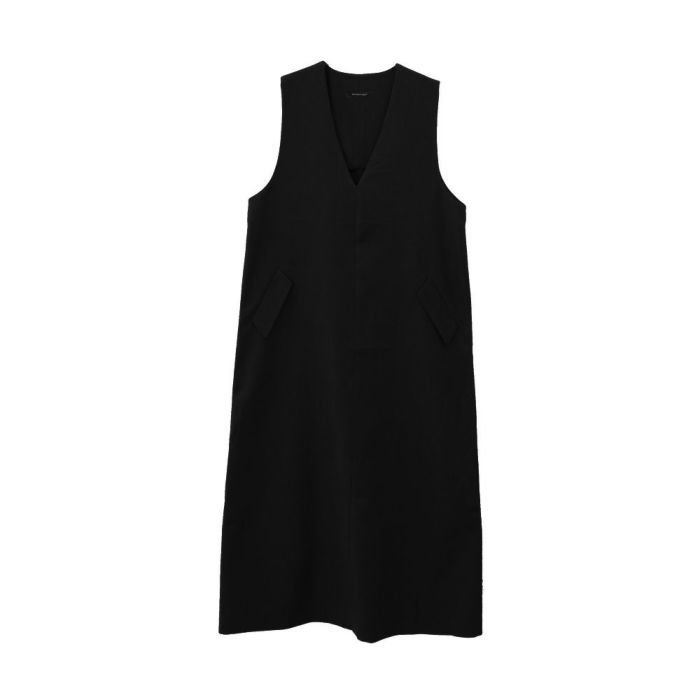 【アクアガレージ/aquagarage】の深Vネックワンピース インテリア・キッズ・メンズ・レディースファッション・服の通販 founy(ファニー) https://founy.com/ ファッション Fashion レディースファッション Fashion for Women ワンピース Dresses 送料無料 Free Shipping ダブル Double, Double-Breasted プチプライス・低価格 Affordable / Budget Price ポケット Pocket, Pocket Detail マキシ Maxi, Full Length ロング Long, Long-Length エレガント 上品 Elegant |ID: prp329100004384158 ipo3291000000030643353