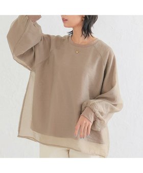 【アクアガレージ/aquagarage】のオーガンジーシアー長袖トップス 人気、トレンドファッション・服の通販 founy(ファニー) ファッション Fashion レディースファッション Fashion for Women トップス・カットソー Cut & Sew Tops シャツ・ブラウス・オフィスカジュアル Elegant Blouses & Button-Ups ロングTシャツ・Tシャツ Longline T-Shirts & Tees カットソー・ベーシックTシャツ Cut-and-Sewn Tops / Stretch Tees & Basics 送料無料 Free Shipping インナー Innerwear カットソー Cut and Sewn Top シアー Sheer, See-Through プチプライス・低価格 Affordable / Budget Price 長袖 Long Sleeve, Full Sleeve |ID:prp329100004391009