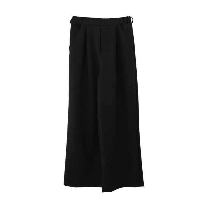 【アクアガレージ/aquagarage】のワンタックワイドパンツ インテリア・キッズ・メンズ・レディースファッション・服の通販 founy(ファニー) 　ファッション　Fashion　レディースファッション　Fashion for Women　パンツ　Pants & Trousers　送料無料　Free Shipping　シンプル　Simple, Minimal　セットアップ　Set-Up, Coordinated Outfit　プチプライス・低価格　Affordable / Budget Price　ベスト　Vest, Waistcoat　ブラック|ID: prp329100004394317 ipo3291000000031025197