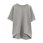 【アクアガレージ/aquagarage】の袖ロールアップワッフルカットソー グレー|ID: prp329100004409033 ipo3291000000030792907