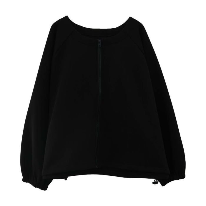 【アクアガレージ/aquagarage】の裾ドロストブルゾン インテリア・キッズ・メンズ・レディースファッション・服の通販 founy(ファニー) 　ファッション　Fashion　レディースファッション　Fashion for Women　アウター　Coat / Outerwear Collection　ブルゾンジャケット・スポーティアウター　Blouson Jackets　送料無料　Free Shipping　プチプライス・低価格　Affordable / Budget Price　ブラック|ID: prp329100004419280 ipo3291000000030854038