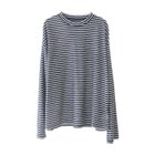 【アクアガレージ/aquagarage】のシアーボーダーカットソー ネイビー|ID: prp329100004419283 ipo3291000000030854053
