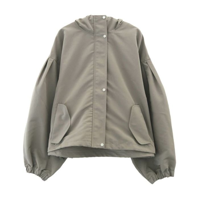 【アクアガレージ/aquagarage】のボリューム袖マウンテンパーカー 春 インテリア・キッズ・メンズ・レディースファッション・服の通販 founy(ファニー) 　ファッション　Fashion　レディースファッション　Fashion for Women　アウター　Coat / Outerwear Collection　レディースジャケット・軽アウター　Jackets　送料無料　Free Shipping　ジャケット　Jacket, Outerwear　パーカー　Hoodie, Parka　プチプライス・低価格　Affordable / Budget Price　エレガント 上品　Elegant　冬　Winter / This Winter　春　Spring　秋　Autumn　ライトカーキ|ID: prp329100004430477 ipo3291000000030941521