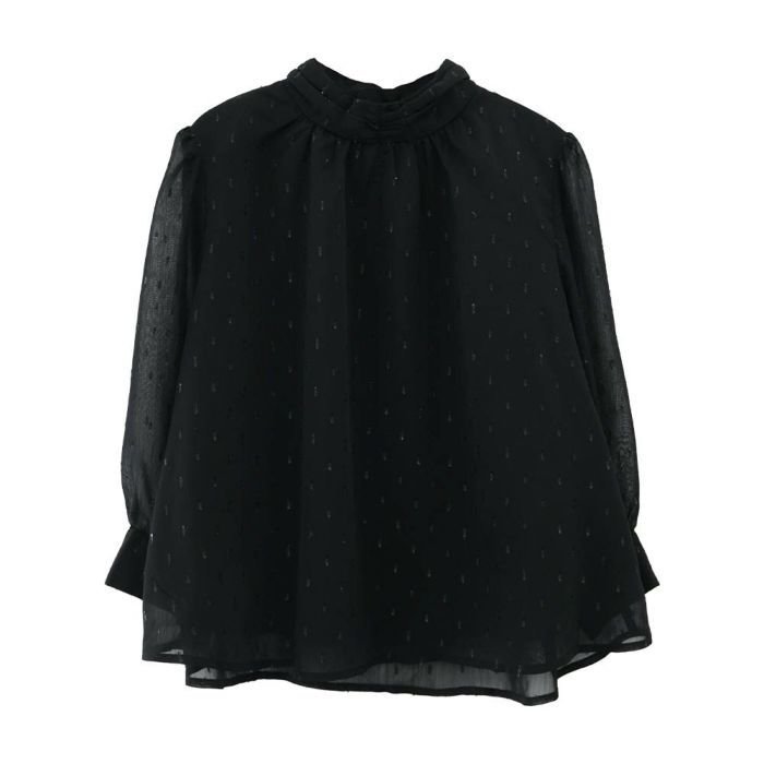 【アクアガレージ/aquagarage】のラメジャガードブラウス インテリア・キッズ・メンズ・レディースファッション・服の通販 founy(ファニー) https://founy.com/ ファッション Fashion レディースファッション Fashion for Women トップス・カットソー Cut & Sew Tops シャツ・ブラウス・オフィスカジュアル Elegant Blouses & Button-Ups 送料無料 Free Shipping パール Pearl, Pearl Accent プチプライス・低価格 Affordable / Budget Price エレガント 上品 Elegant 夏 Summer 春 Spring 秋 Autumn |ID: prp329100004431793 ipo3291000000030954506