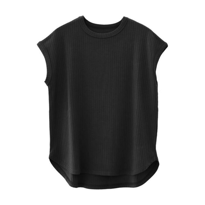 【アクアガレージ/aquagarage】のフレンチスリーブリブトップス インテリア・キッズ・メンズ・レディースファッション・服の通販 founy(ファニー) https://founy.com/ ファッション Fashion レディースファッション Fashion for Women トップス・カットソー Cut & Sew Tops シャツ・ブラウス・オフィスカジュアル Elegant Blouses & Button-Ups ロングTシャツ・Tシャツ Longline T-Shirts & Tees カットソー・ベーシックTシャツ Cut-and-Sewn Tops / Stretch Tees & Basics 送料無料 Free Shipping カットソー Cut and Sewn Top サロペ Salopette, Salopette Dress スリーブ Sleeve, Long Sleeve / Short Sleeve フレンチ French, French Style プチプライス・低価格 Affordable / Budget Price 夏 Summer 春 Spring 秋 Autumn |ID: prp329100004431794 ipo3291000000030954510
