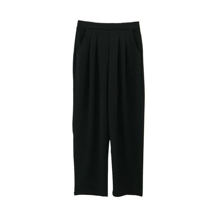【アクアガレージ/aquagarage】のタックジョーゼットパンツ インテリア・キッズ・メンズ・レディースファッション・服の通販 founy(ファニー) 　ファッション　Fashion　レディースファッション　Fashion for Women　パンツ　Pants & Trousers　送料無料　Free Shipping　ジョーゼット　Georgette, Semi-Sheer Fabric　トレンド　Trend, Trending Now　バランス　Balance, Style Balance　プチプライス・低価格　Affordable / Budget Price　夏　Summer　春　Spring　秋　Autumn　ブラック|ID: prp329100004433582 ipo3291000000030969183