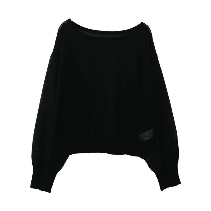 【アクアガレージ/aquagarage】のシアートップス インテリア・キッズ・メンズ・レディースファッション・服の通販 founy(ファニー) 　ファッション　Fashion　レディースファッション　Ladies' Fashion Online　トップス・カットソー　Tops/Tshirt　シャツ/ブラウス　Shirts/Blouses　ロング / Tシャツ　T-Shirts　カットソー　Cut and Sewn　送料無料　Free Shipping　カットソー　Cut And Sew　シアー　Sheer　ジャケット　Jacket　プチプライス・低価格　Affordable　ベスト　Vest　夏　Summer　春　Spring　秋　Autumn/Fall　ブラック|ID: prp329100004443478 ipo3291000000032366630