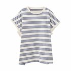 【アクアガレージ/aquagarage】のマルチボーダーフレンチスリーブカットソー 人気、トレンドファッション・服の通販 founy(ファニー) ファッション Fashion レディースファッション WOMEN トップス・カットソー Tops/Tshirt シャツ/ブラウス Shirts/Blouses ロング / Tシャツ T-Shirts カットソー Cut and Sewn 送料無料 Free Shipping カットソー Cut And Sew スリーブ Sleeve フレンチ French プチプライス・低価格 Affordable 夏 Summer 春 Spring 秋 Autumn/Fall thumbnail アイボリー×アーバンブルー|ID: prp329100004449809 ipo3291000000031119597