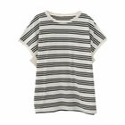 【アクアガレージ/aquagarage】のマルチボーダーフレンチスリーブカットソー 人気、トレンドファッション・服の通販 founy(ファニー) ファッション Fashion レディースファッション WOMEN トップス・カットソー Tops/Tshirt シャツ/ブラウス Shirts/Blouses ロング / Tシャツ T-Shirts カットソー Cut and Sewn 送料無料 Free Shipping カットソー Cut And Sew スリーブ Sleeve フレンチ French プチプライス・低価格 Affordable 夏 Summer 春 Spring 秋 Autumn/Fall thumbnail アイボリー×ブラック|ID: prp329100004449809 ipo3291000000031119599