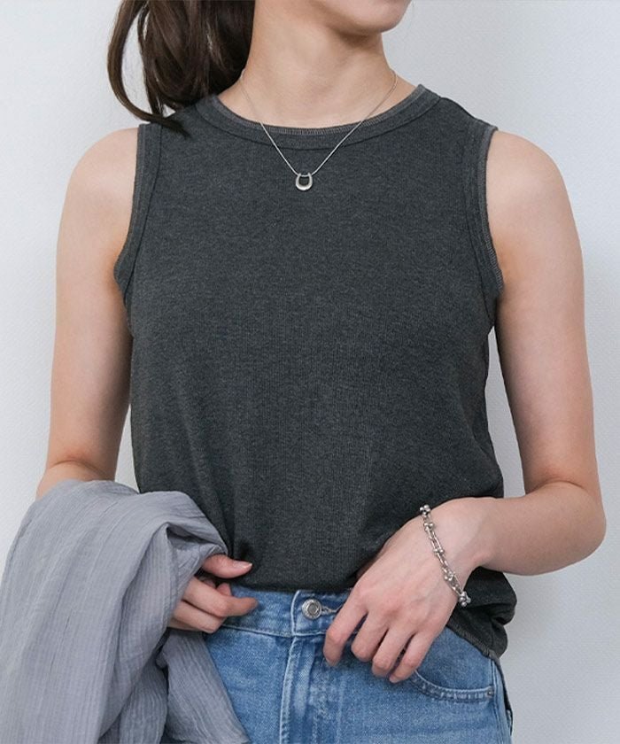 【アクアガレージ/aquagarage】のテレコリブタンクトップ 人気、トレンドファッション・服の通販 founy(ファニー) 　ファッション　Fashion　レディースファッション　Fashion for Women　トップス・カットソー　Cut & Sew Tops　送料無料　Free Shipping　インナー　Innerwear　タンク　Tank Top, Sleeveless Top　プチプライス・低価格　Affordable / Budget Price　夏　Summer　春　Spring　秋　Autumn　 other-1|ID: prp329100004460075 ipo3291000000036073896