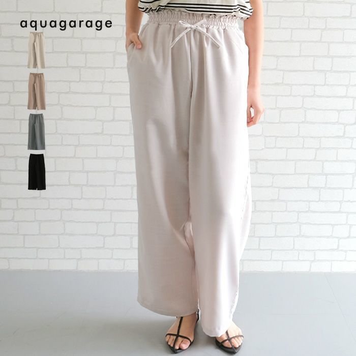 【アクアガレージ/aquagarage】のリネンタッチイージーパンツ 人気、トレンドファッション・服の通販 founy(ファニー) ファッション Fashion レディースファッション Fashion for Women パンツ Pants & Trousers 送料無料 Free Shipping プチプライス・低価格 Affordable / Budget Price other-1|ID: prp329100004475737 ipo3291000000034093680