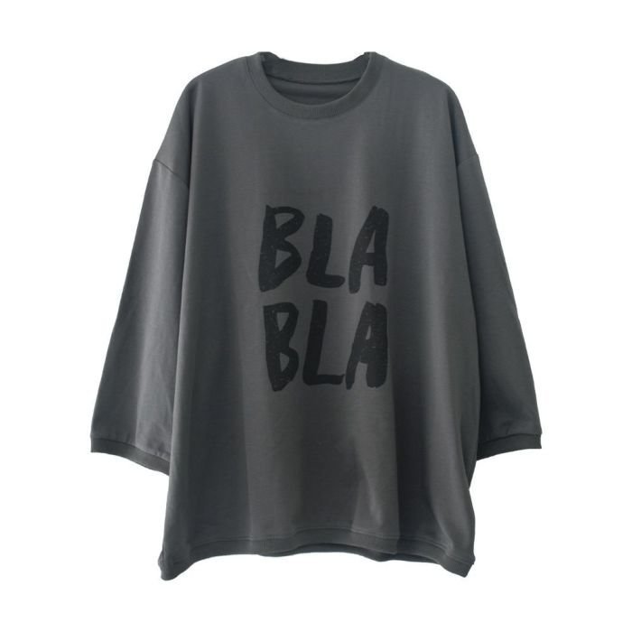 【アクアガレージ/aquagarage】のロゴTシャツ インテリア・キッズ・メンズ・レディースファッション・服の通販 founy(ファニー) 　ファッション　Fashion　レディースファッション　Ladies' Fashion Online　トップス・カットソー　Tops/Tshirt　シャツ/ブラウス　Shirts/Blouses　ロング / Tシャツ　T-Shirts　カットソー　Cut and Sewn　インナー　Inner　春　Spring　秋　Autumn/Fall　カットソー　Cut And Sew　カーゴパンツ　Cargo Pants　シンプル　Simple　デニム　Denim　ポケット　Pocket　ロング　Long　送料無料　Free Shipping　プチプライス・低価格　Affordable　おすすめ　Recommend　夏　Summer　チャコール|ID: prp329100004516531 ipo3291000000031917995