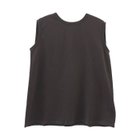 【アクアガレージ/aquagarage】のバックデザインノースリーブカットソー|後ろ姿で差がつく主役トップス|体型カバー◎| チャコール|ID: prp329100004532923 ipo3291000000032040214