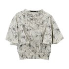 【アクアガレージ/aquagarage】のピンタックフレア袖ブラウス フラワーグレー|ID: prp329100004541697 ipo3291000000032089237
