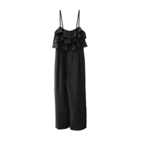 【アクアガレージ/aquagarage】のフリルサロペット 人気、トレンドファッション・服の通販 founy(ファニー) ファッション Fashion レディースファッション Fashion for Women ワンピース Dresses オールインワン・ワンピース Dresses and Jumpsuits サロペット&オールインワン Dungarees & Jumpsuit Styles 送料無料 Free Shipping フリル Frill, Ruffle フロント Front, Front Design プチプライス・低価格 Affordable / Budget Price ポケット Pocket, Pocket Detail リラックス Relax, Relaxed Fit ワイド Wide, Wide Fit 楽ちん Easy Fit, Comfortable |ID:prp329100004546731