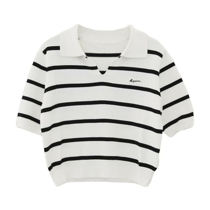 【アクアガレージ/aquagarage】の襟付きサマーニットトップス インテリア・キッズ・メンズ・レディースファッション・服の通販 founy(ファニー) https://founy.com/ ファッション Fashion レディースファッション Ladies' Fashion Online トップス・カットソー Tops/Tshirt ニット Knit Tops カーディガン Cardigans カーディガン Cardigan コンパクト Compact サマー Summer ショート Short トレンド Trend フィット Fit ポケット Pocket ワンポイント One Point 送料無料 Free Shipping プチプライス・低価格 Affordable エレガント 上品 Elegant |ID: prp329100004554210 ipo3291000000032188089