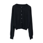 【アクアガレージ/aquagarage】のVネックシアーカーディガン ブラック|ID: prp329100004564064 ipo3291000000032275833