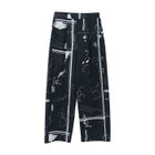 【アクアガレージ/aquagarage】のセットアップ可 英字柄ワイドパンツ ネイビー|ID: prp329100004567864 ipo3291000000032310859