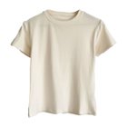 【アクアガレージ/aquagarage】のシルケット加工半袖Tシャツ アイボリー|ID: prp329100004572096 ipo3291000000032353899