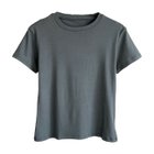 【アクアガレージ/aquagarage】のシルケット加工半袖Tシャツ グレー|ID: prp329100004572096 ipo3291000000032353900