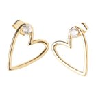【アクアガレージ/aquagarage】のハートビジューピアス ゴールド|ID: prp329100004583679 ipo3291000000032488956