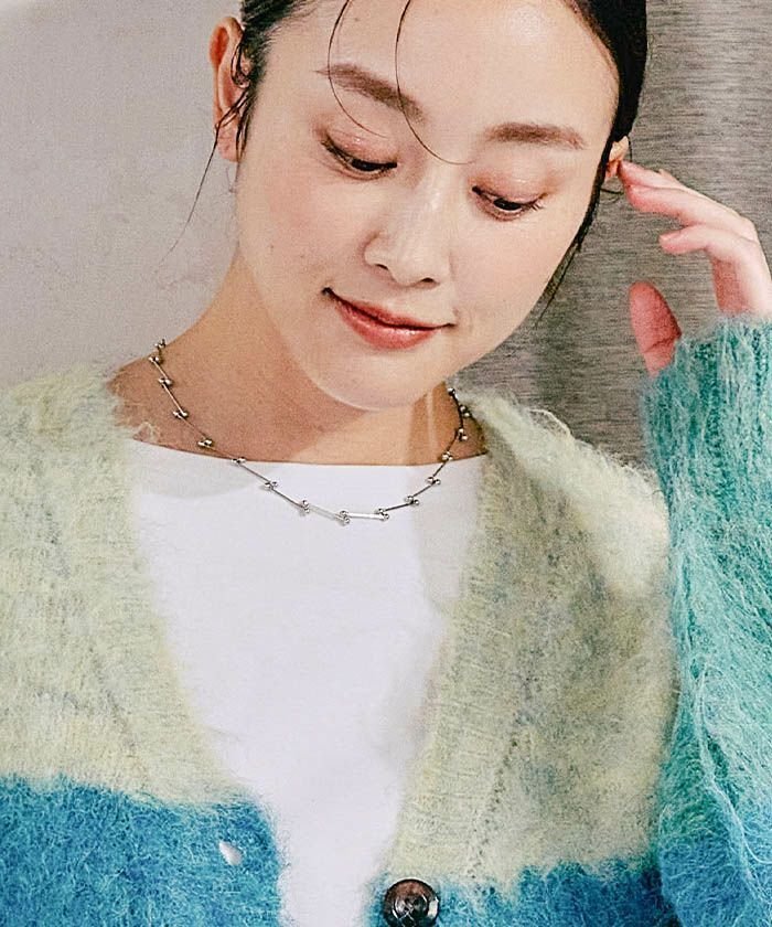 【アクアガレージ/aquagarage】のバーベルチェーンネックレス 人気、トレンドファッション・服の通販 founy(ファニー) 　ファッション　Fashion　レディースファッション　Fashion for Women　ジュエリー　Jewelry　ネックレス　Necklaces & Pendants　アクセサリー　Fashion Accessories　クール　Cool, Chic　シンプル　Simple, Minimal　ジャケット　Jacket, Outerwear　ネックレス　Necklace, Pendant Necklace　フィット　Fit, Slim Fit　フェミニン　Feminine, Girly　フォーマル　Formal, Dressy　メタル　Metal, Metal Parts　モチーフ　Motif, Design Theme　送料無料　Free Shipping　プチプライス・低価格　Affordable / Budget Price　エレガント 上品　Elegant　 other-1|ID: prp329100004604199 ipo3291000000036047652