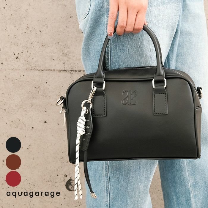 【アクアガレージ/aquagarage】の2wayタッセルボストンバッグ 人気、トレンドファッション・服の通販 founy(ファニー) ファッション Fashion レディースファッション Fashion for Women バッグ Bags ショルダー Shoulder, Shoulder Strap チャーム Charm, Pendant ハンド Hand, Handmade フェイクレザー Faux Leather, PU Leather フォルム Silhouette, Form ボストンバッグ Boston Bag, Retro Bag ポケット Pocket, Pocket Detail プチプライス・低価格 Affordable / Budget Price other-1|ID: prp329100004620427 ipo3291000000034093468